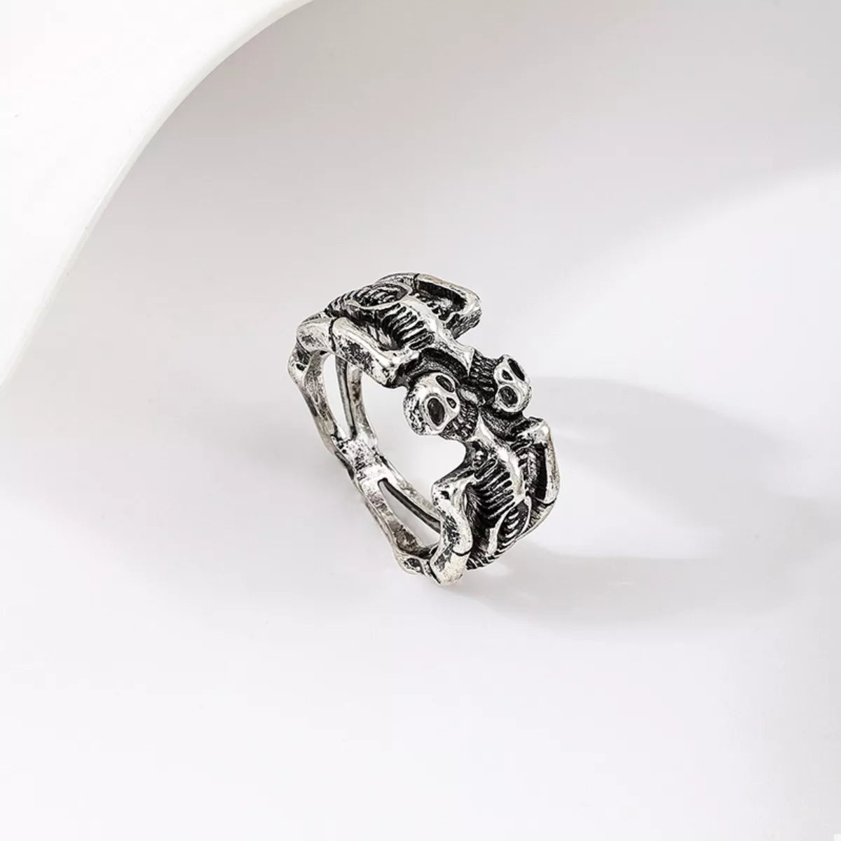 Halloween Skull Alloy Ring