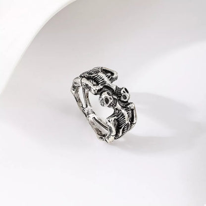 Halloween Skull Alloy Ring