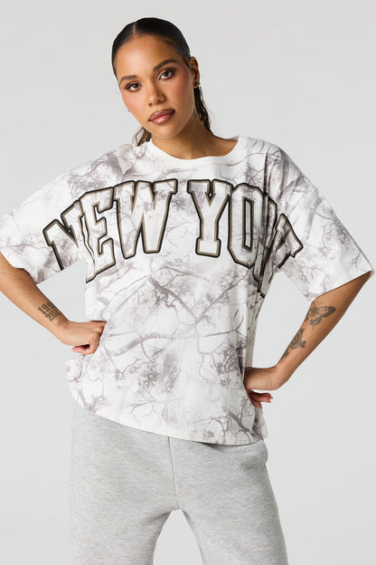 Graphic Printed Boyfriend T-Shirt