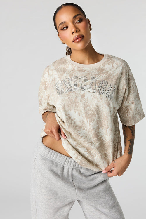 Graphic Printed Boyfriend T-Shirt