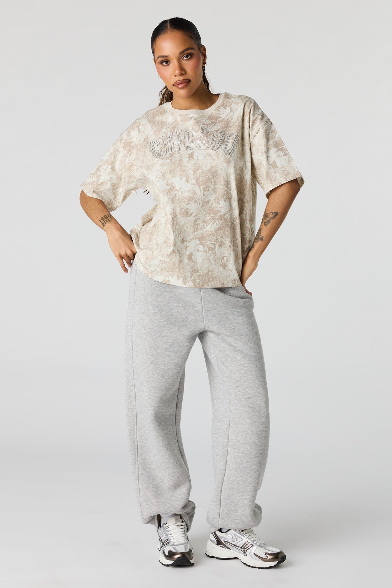 Graphic Printed Boyfriend T-Shirt