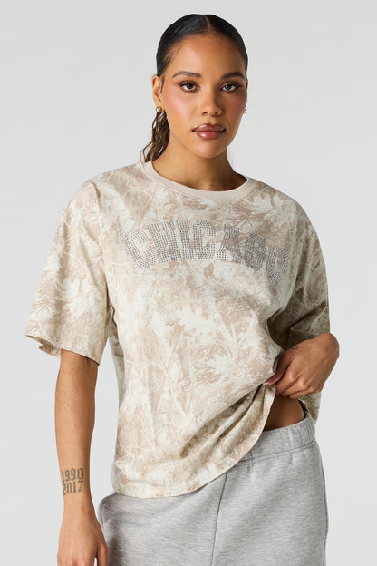 Graphic Printed Boyfriend T-Shirt