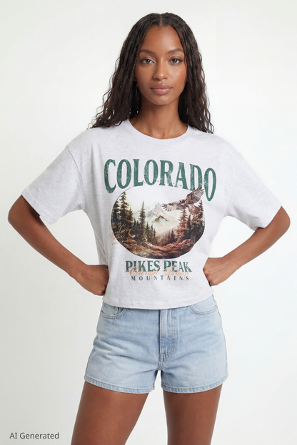Destination Graphic Boyfriend T-Shirt