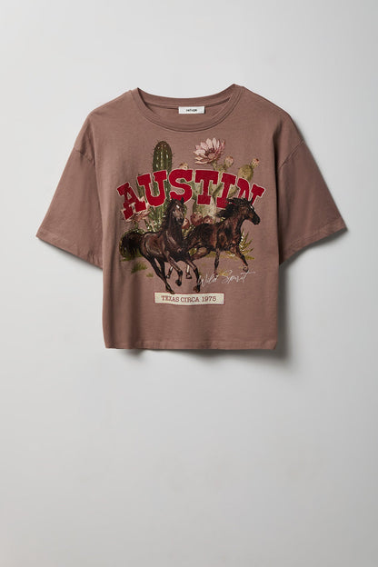 Destination Graphic Boyfriend T-Shirt
