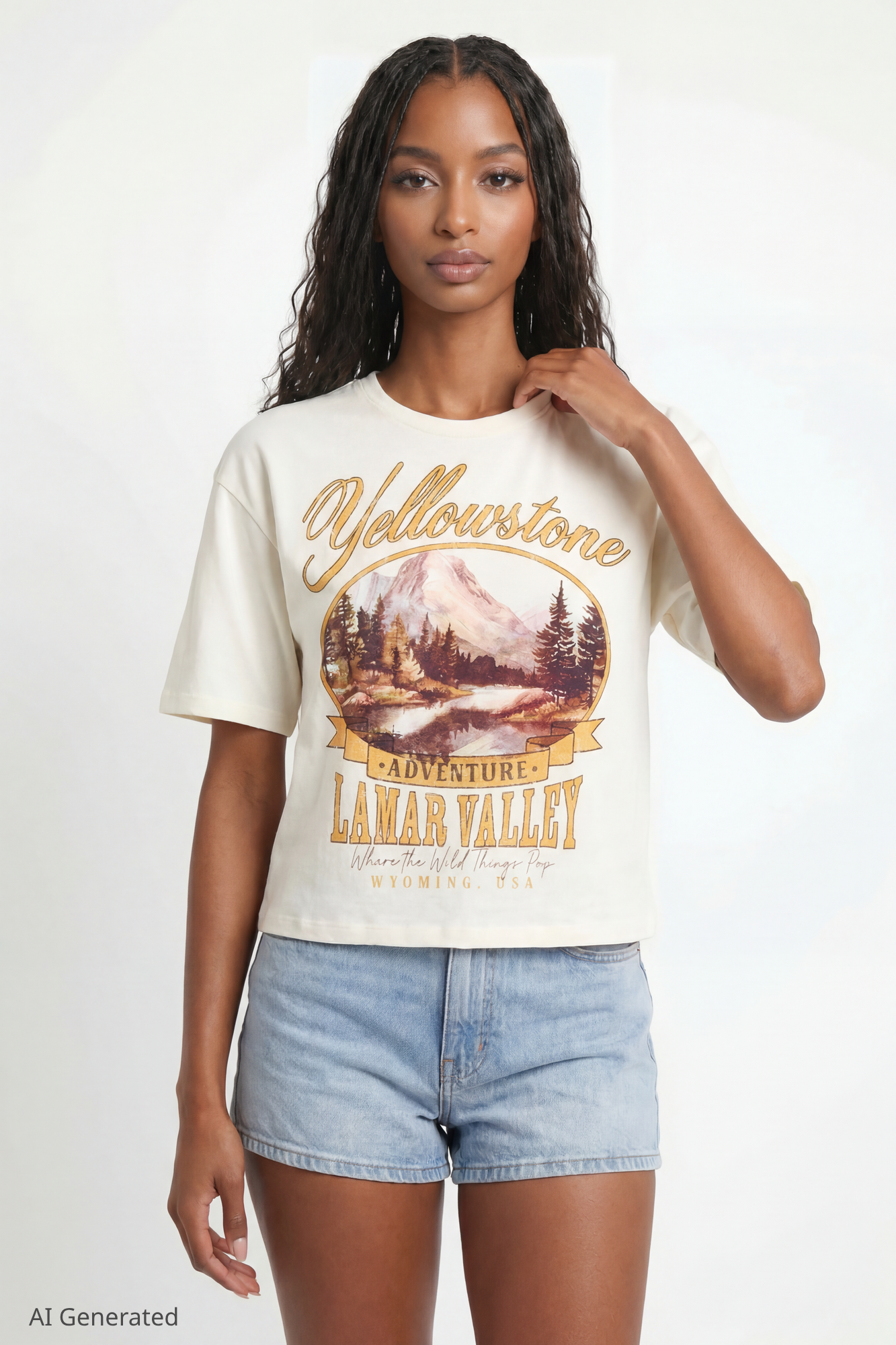 Destination Graphic Boyfriend T-Shirt