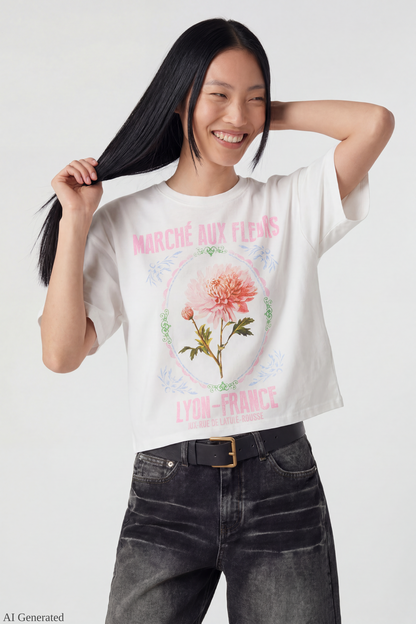 Summer Graphic Boyfriend T-Shirt