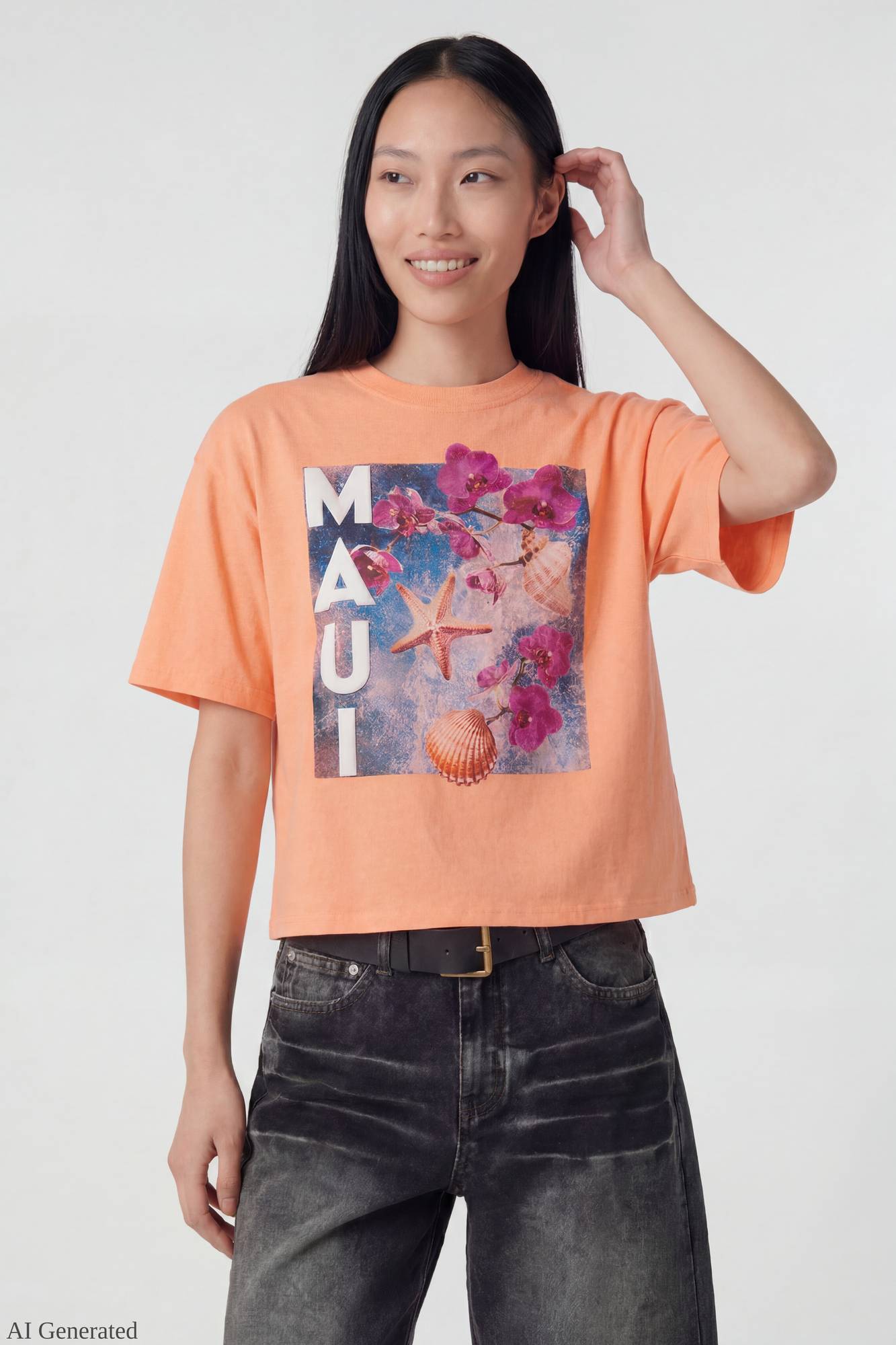 Summer Graphic Boyfriend T-Shirt