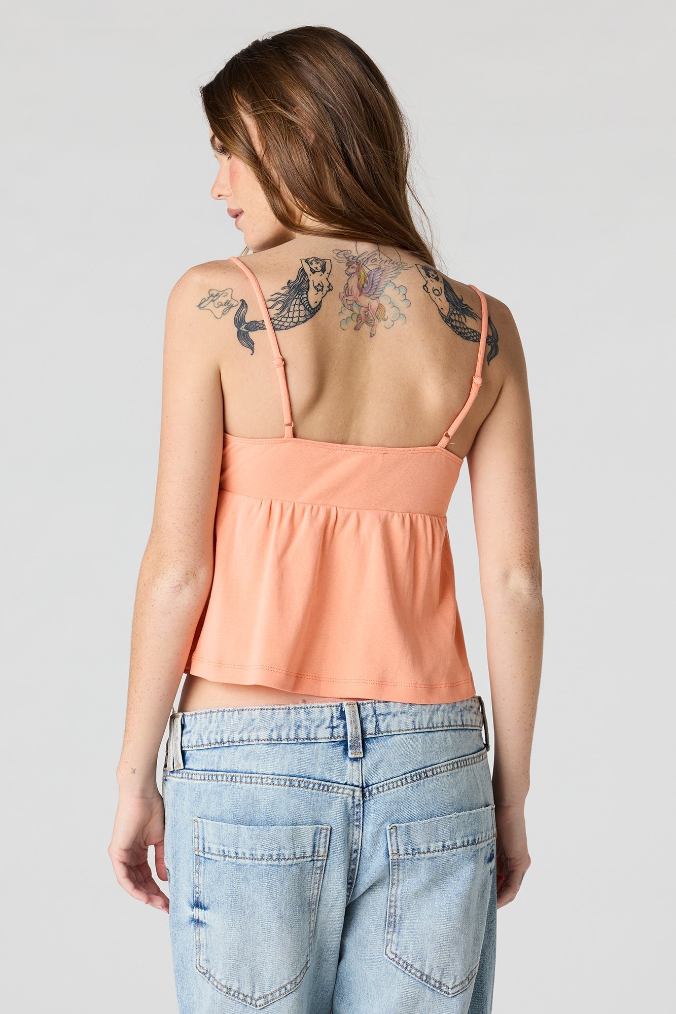 Surplice Babydoll Cami