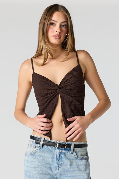 Textured Butterfly Top