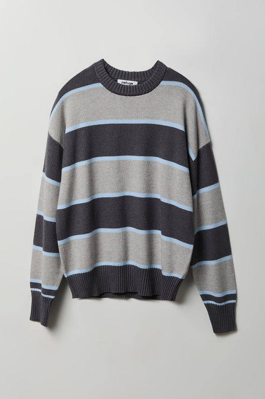 Oversized Striped Sweater