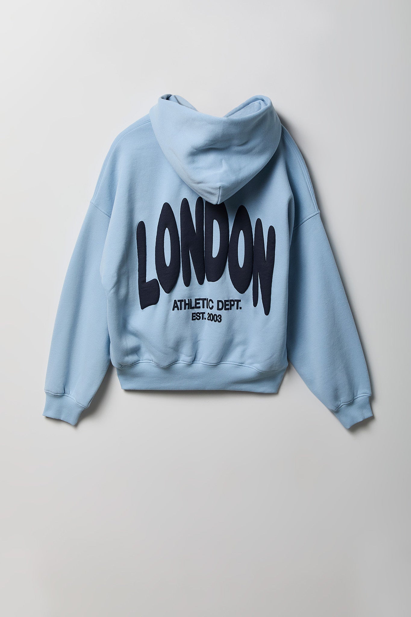 Graphic Boxy Fleece Hoodie