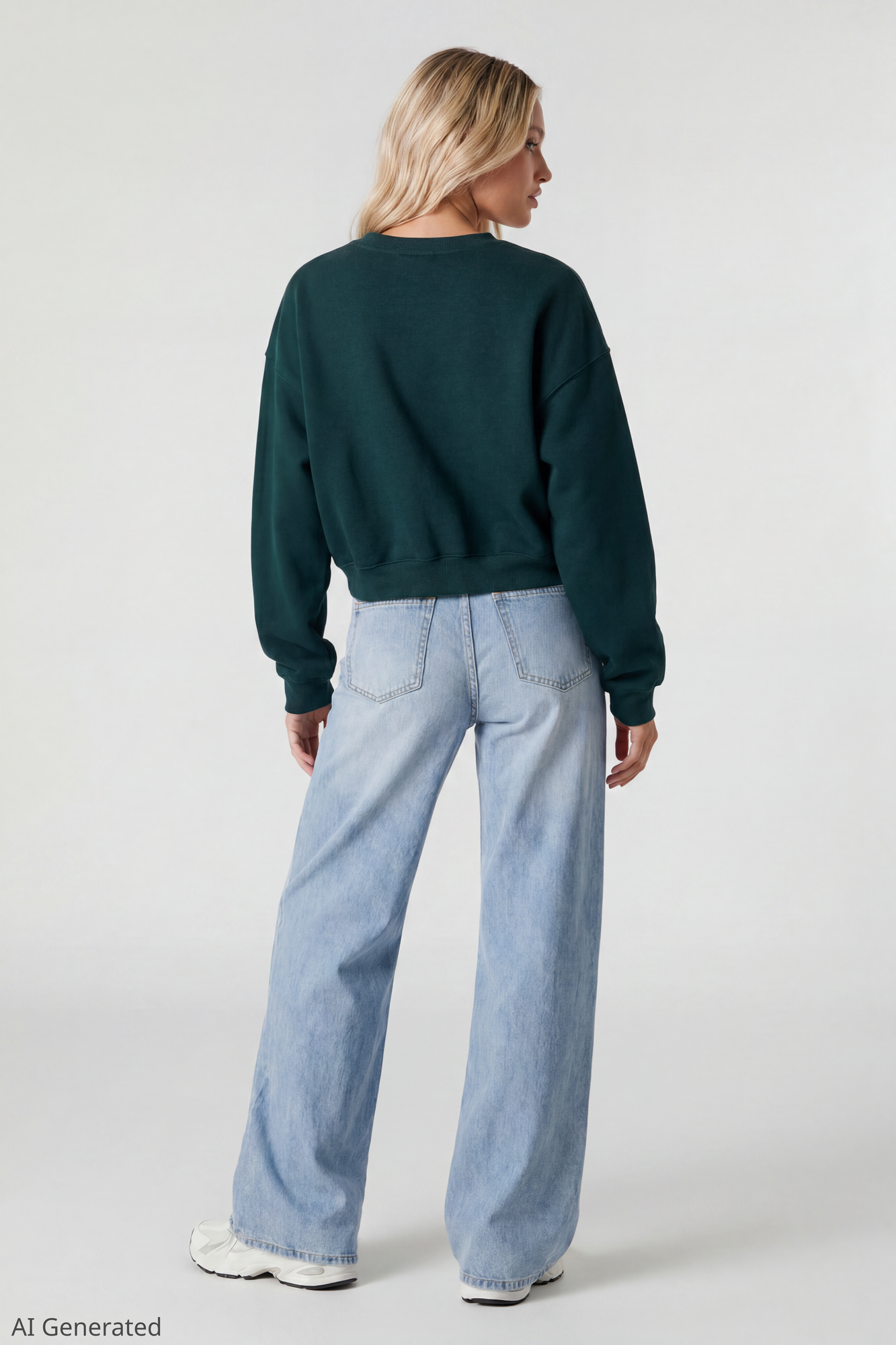 Fleece Boxy Sweatshirt