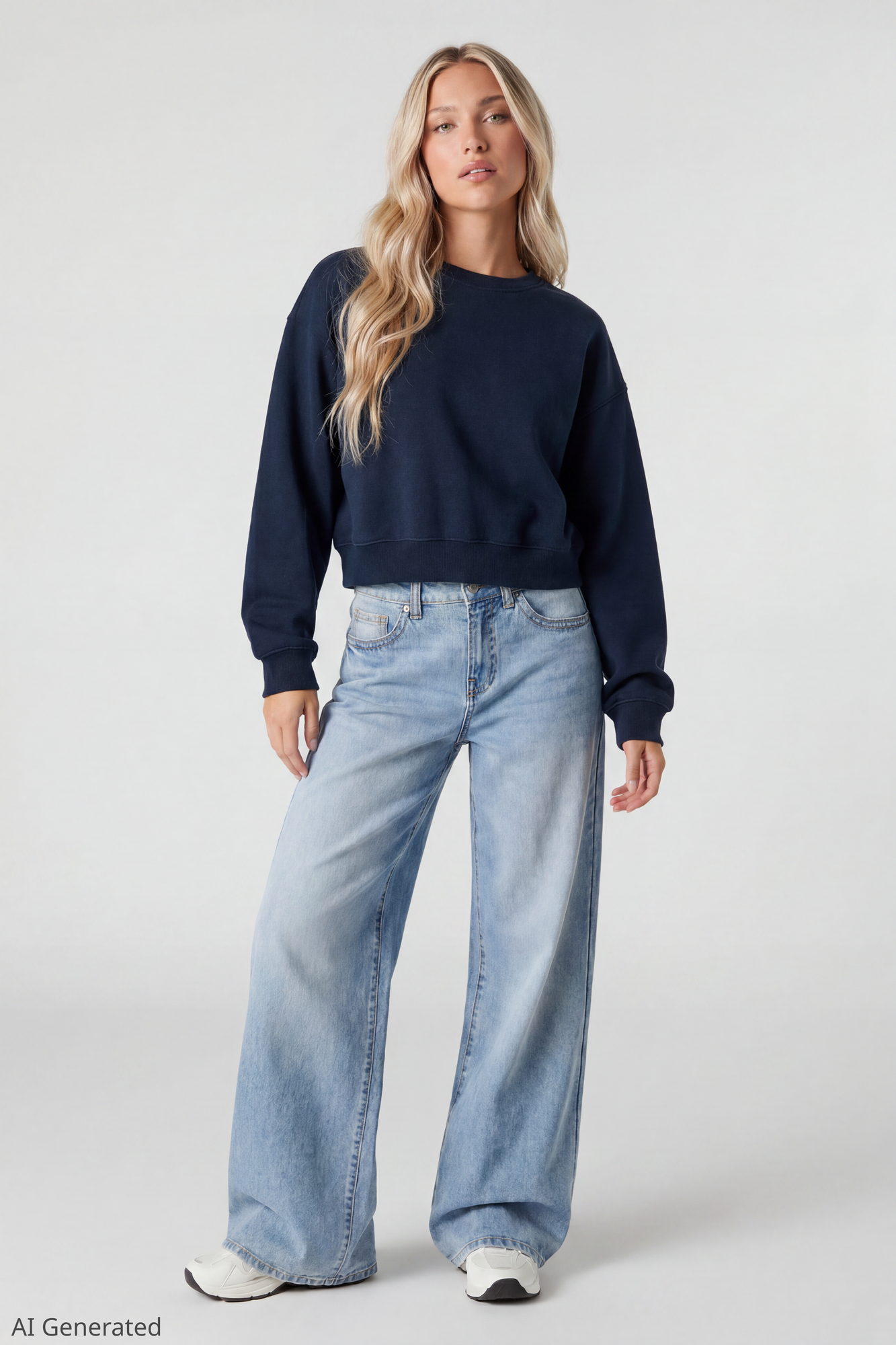 Fleece Boxy Sweatshirt