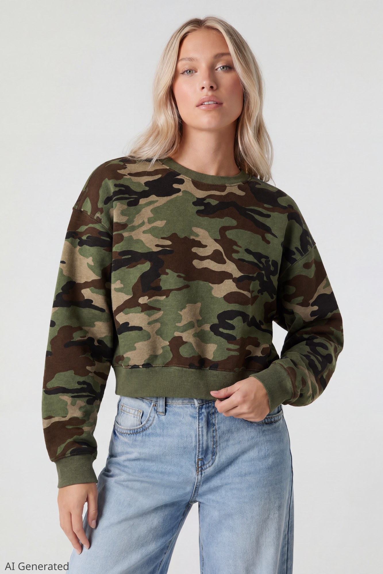 Fleece Boxy Sweatshirt