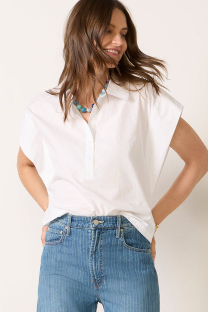 Erica Extended Shoulder Shirt