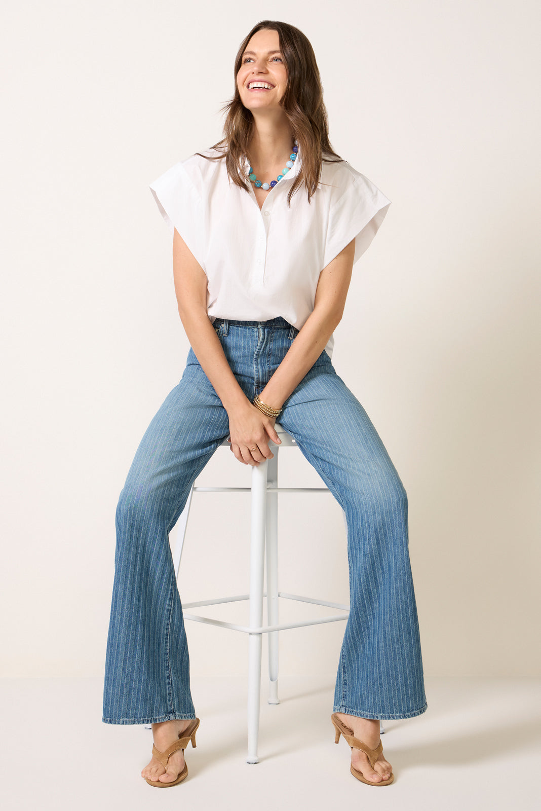 Erica Extended Shoulder Shirt