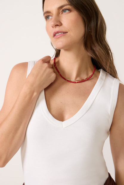 Ellie V Neck Tank