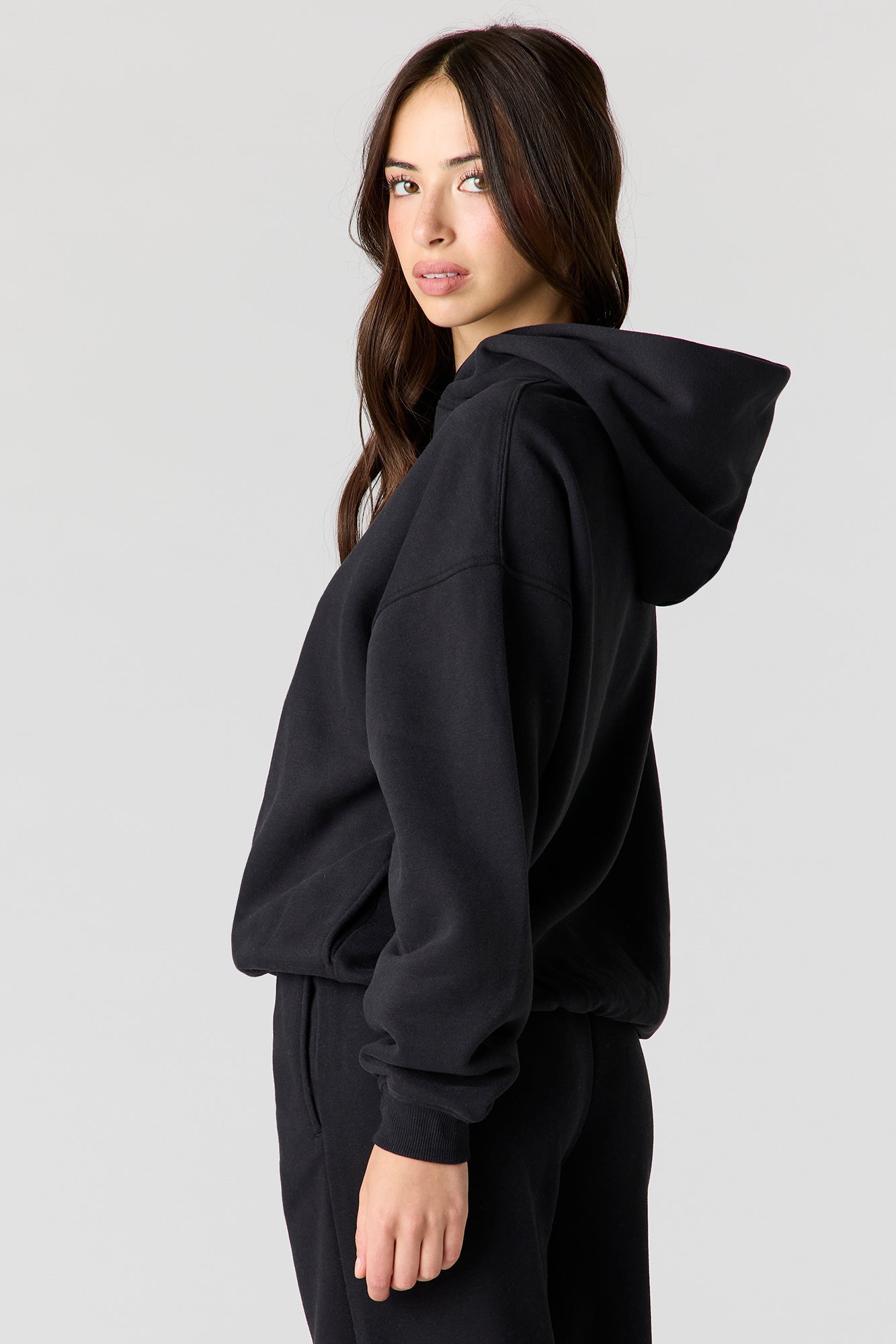 Luxe Fleece Boxy Hoodie