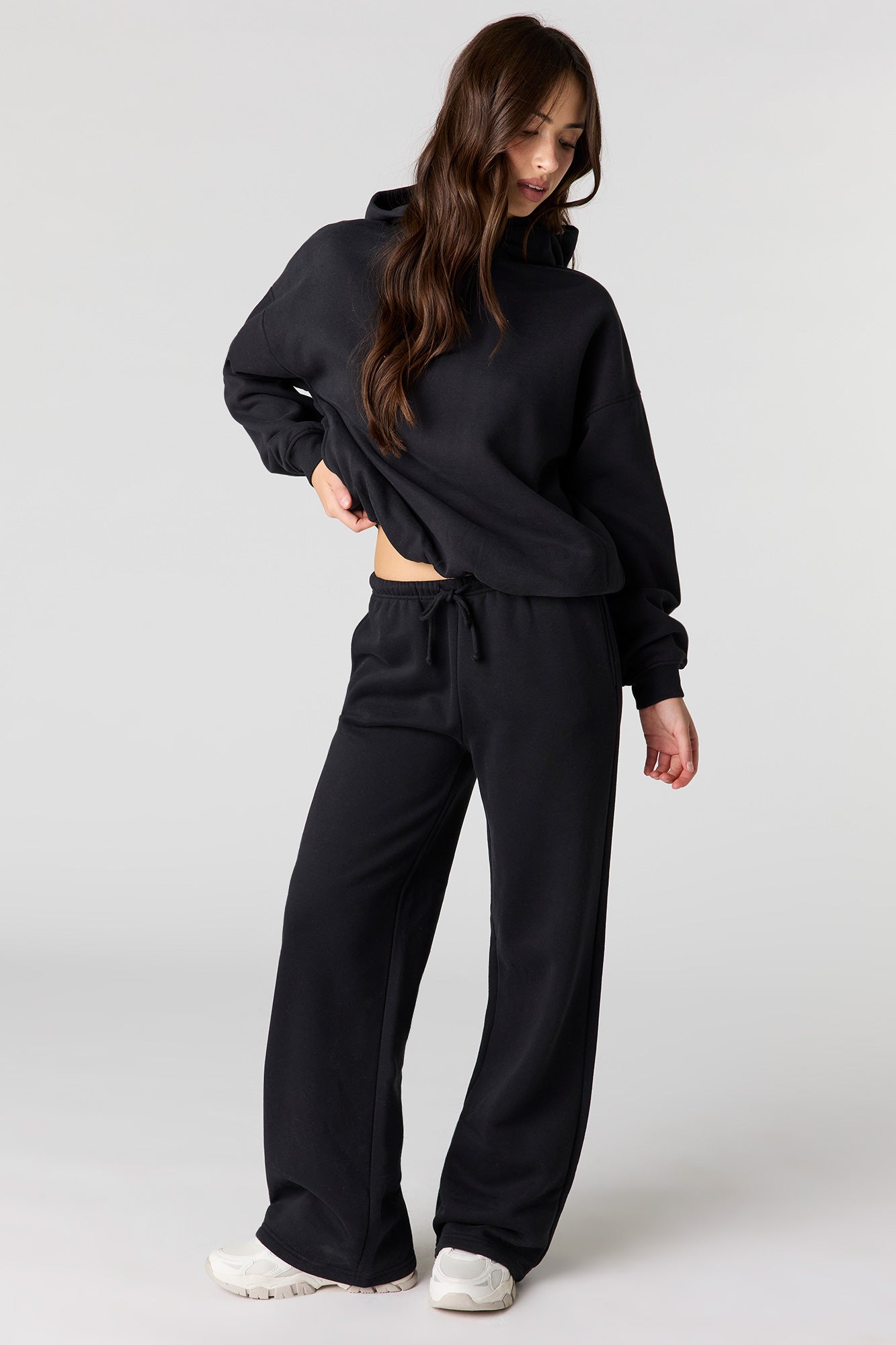 Luxe Fleece Boxy Hoodie