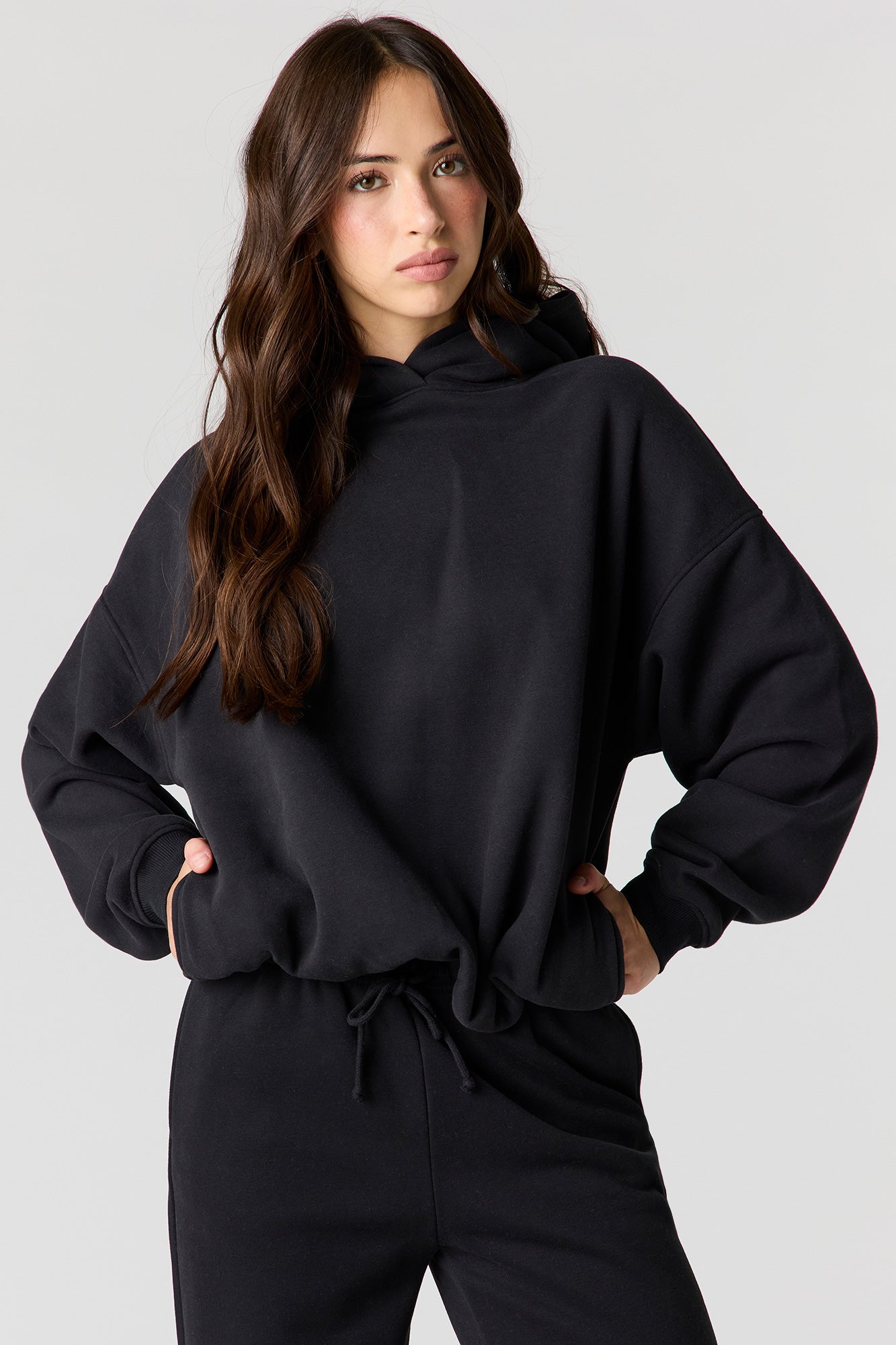 Luxe Fleece Boxy Hoodie