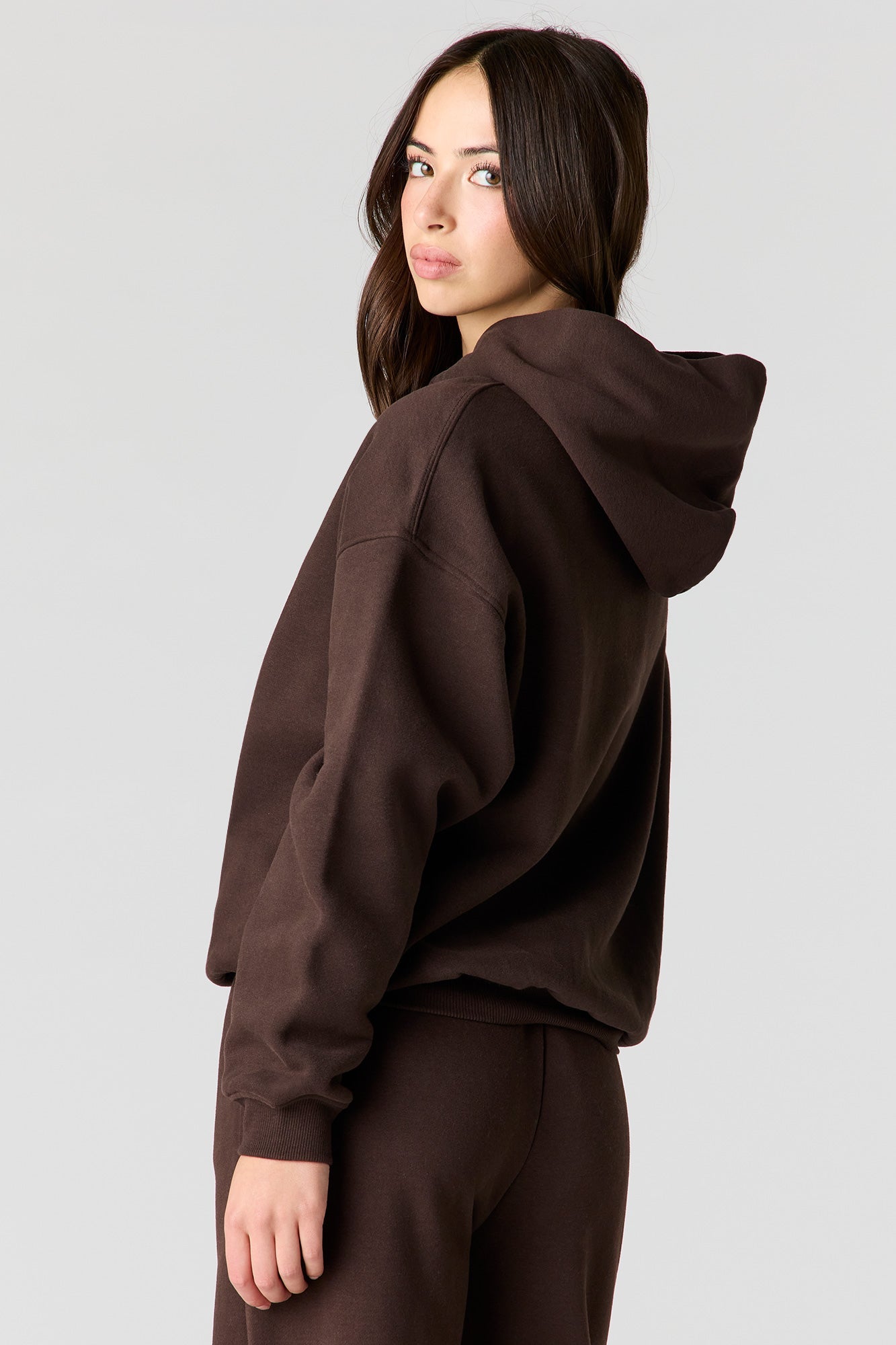 Luxe Fleece Boxy Hoodie