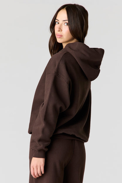 Luxe Fleece Boxy Hoodie