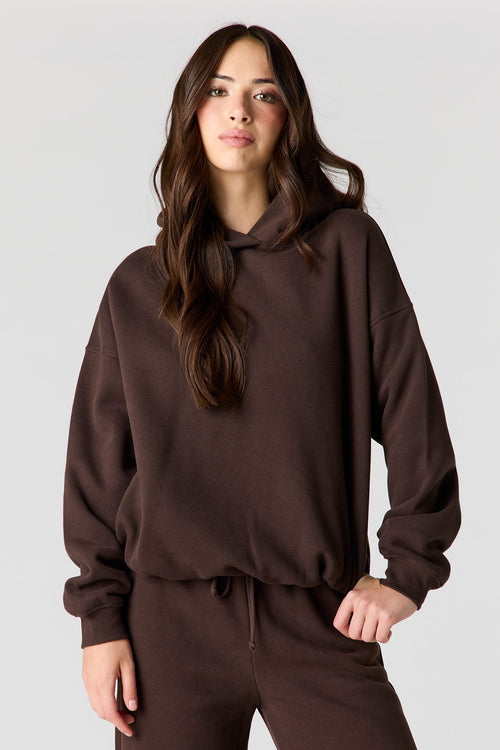 Luxe Fleece Boxy Hoodie
