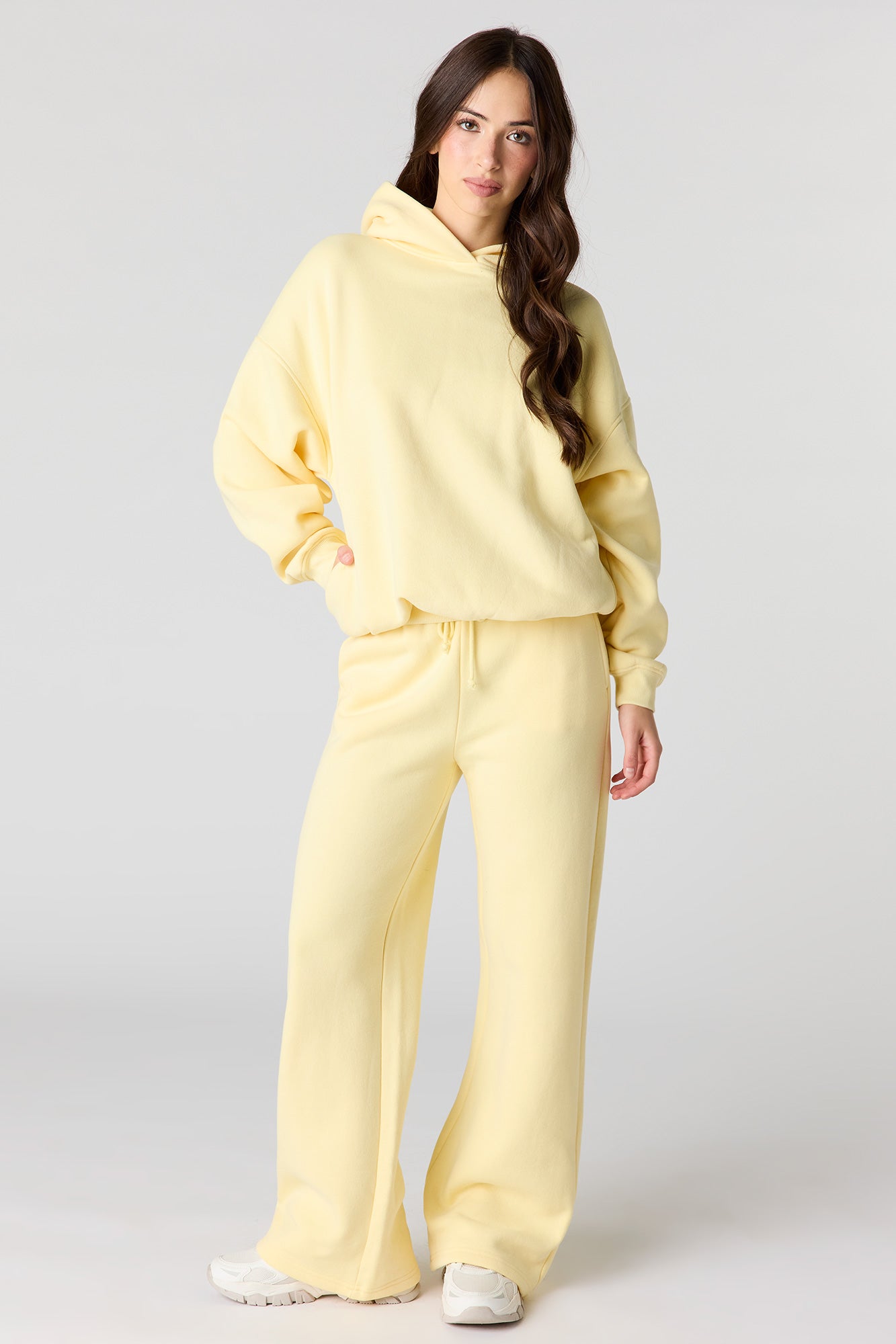 Luxe Fleece Boxy Hoodie
