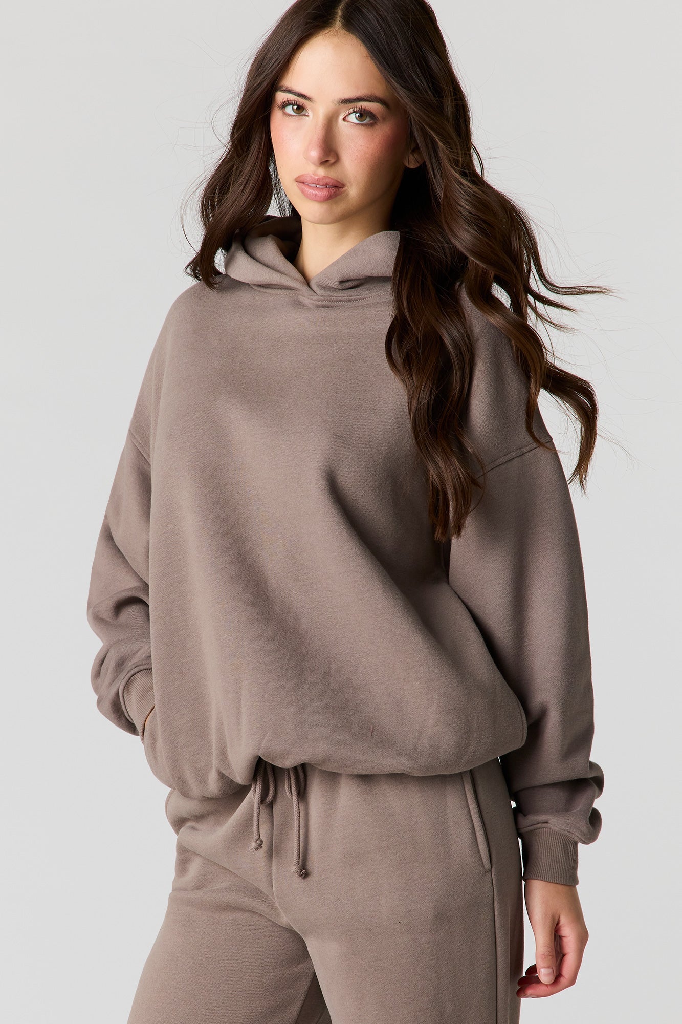 Luxe Fleece Boxy Hoodie