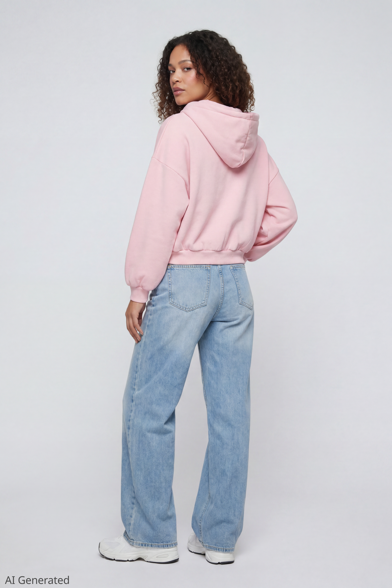 Fleece Boxy Zip Hoodie
