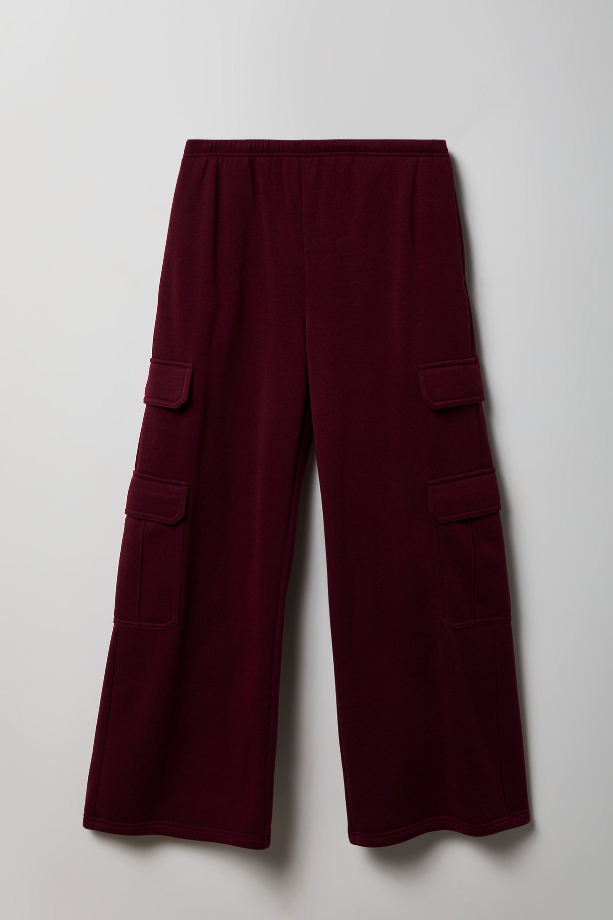 Fleece Ultra-Wide Cargo Sweatpant