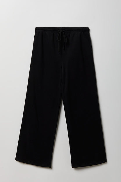 Fleece Low Rise Wide Leg Sweatpant