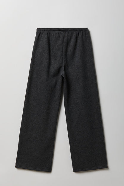 Fleece Low Rise Wide Leg Sweatpant