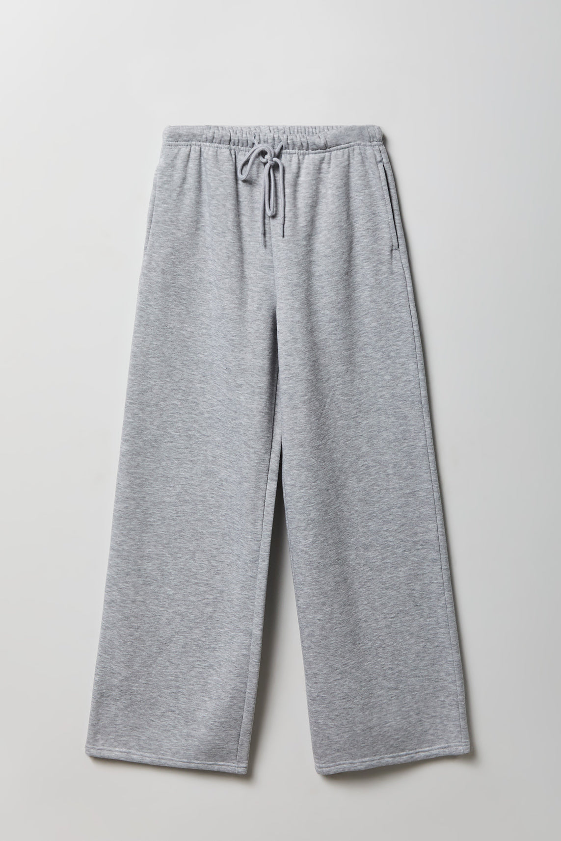 Fleece Low Rise Wide Leg Sweatpant