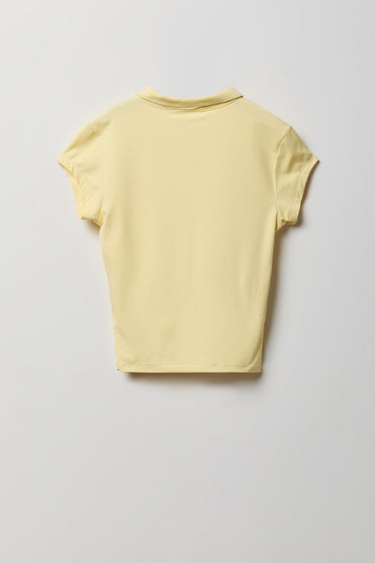 Contour Button-Up Polo