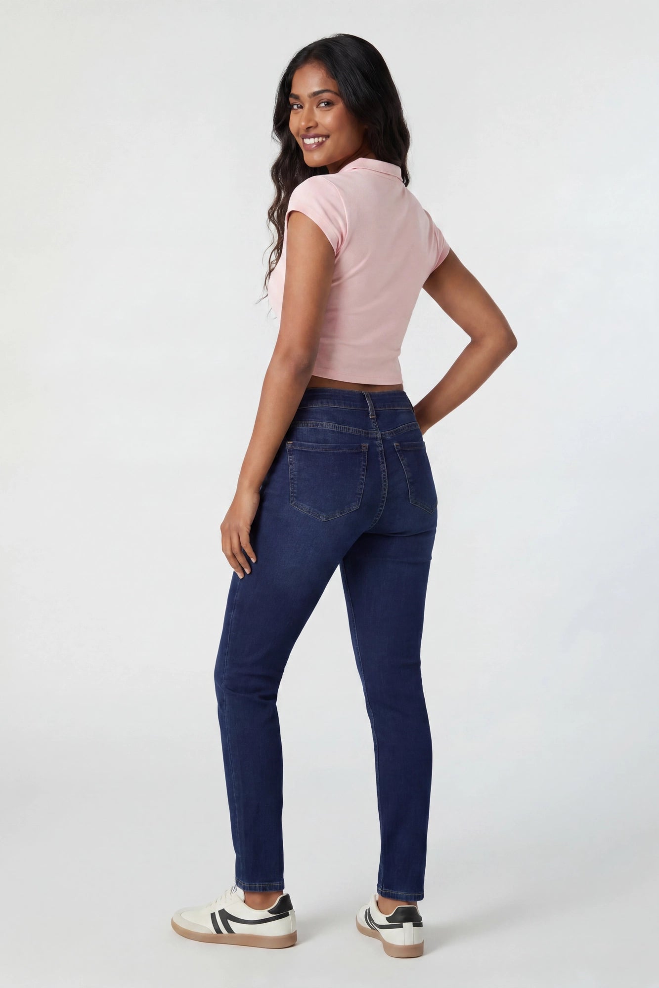 Contour Button-Up Polo