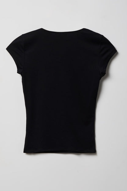 Luxe Heavy Contour Square Neck Top