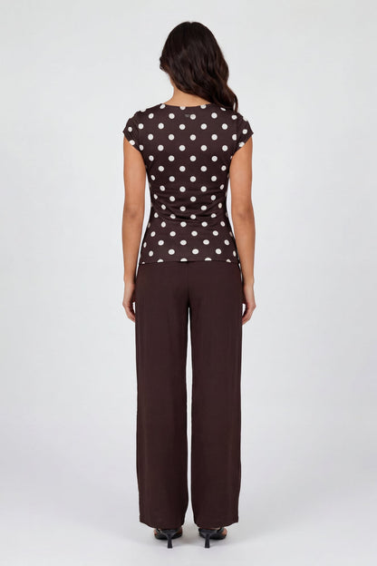Luxe Heavy Contour Square Neck Top