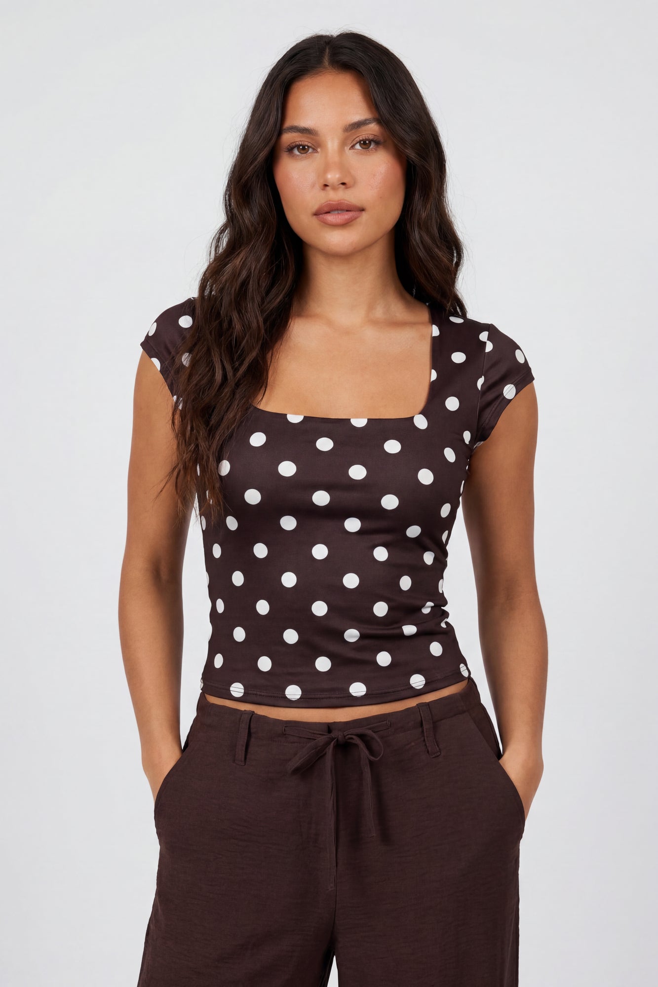Luxe Heavy Contour Square Neck Top