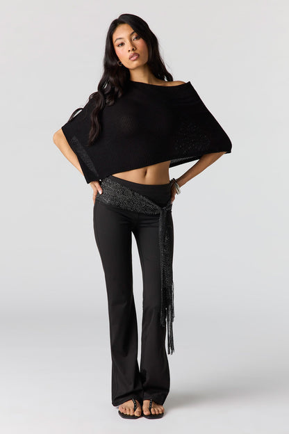 Ribbed Poncho