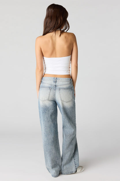 Ripped Washed Jean