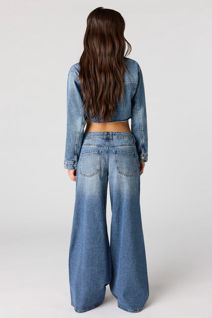 Low Rise Ultra Wide Jean