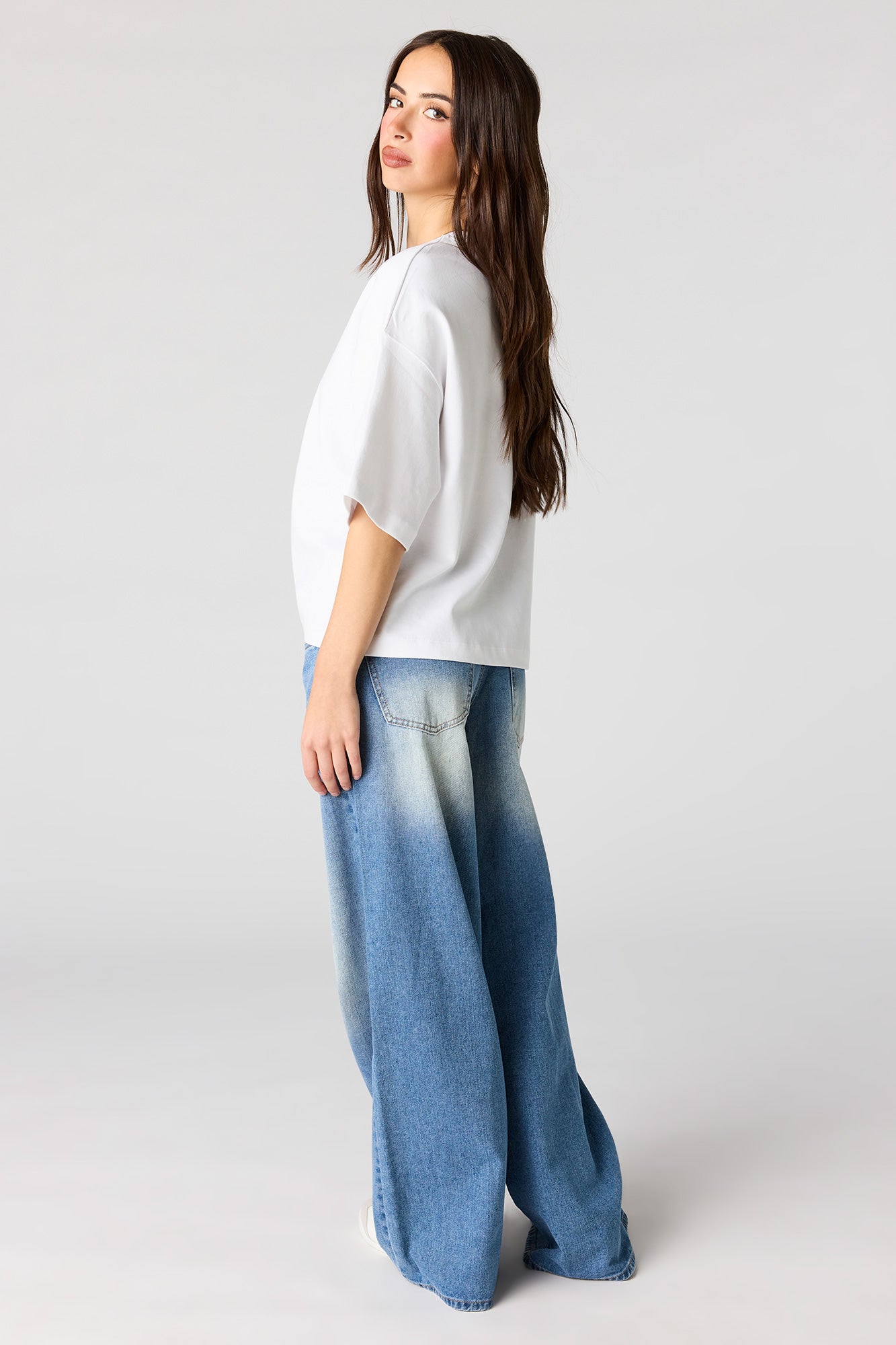 Low Rise Ultra Wide Jean