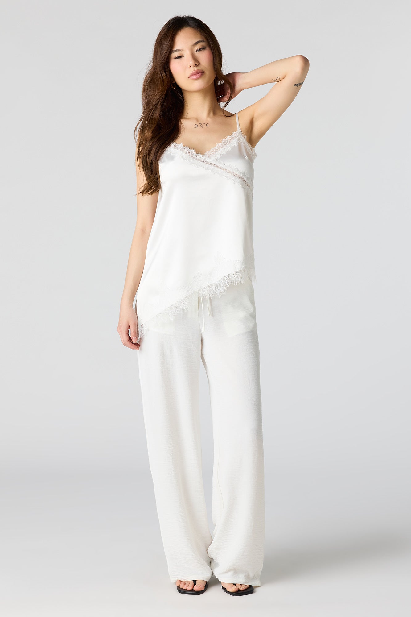 Flowy Drawstring Dress Pant