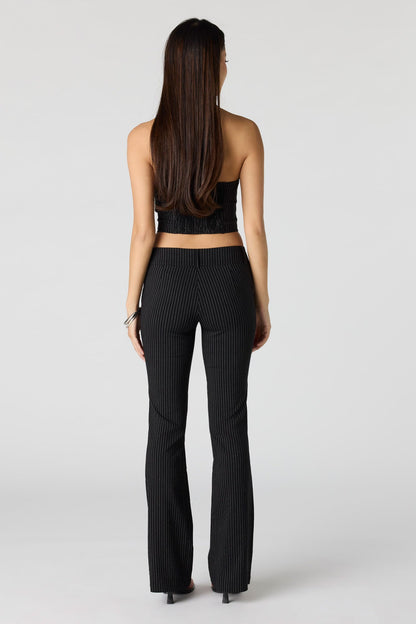 Mid Rise Flare Dress Pant