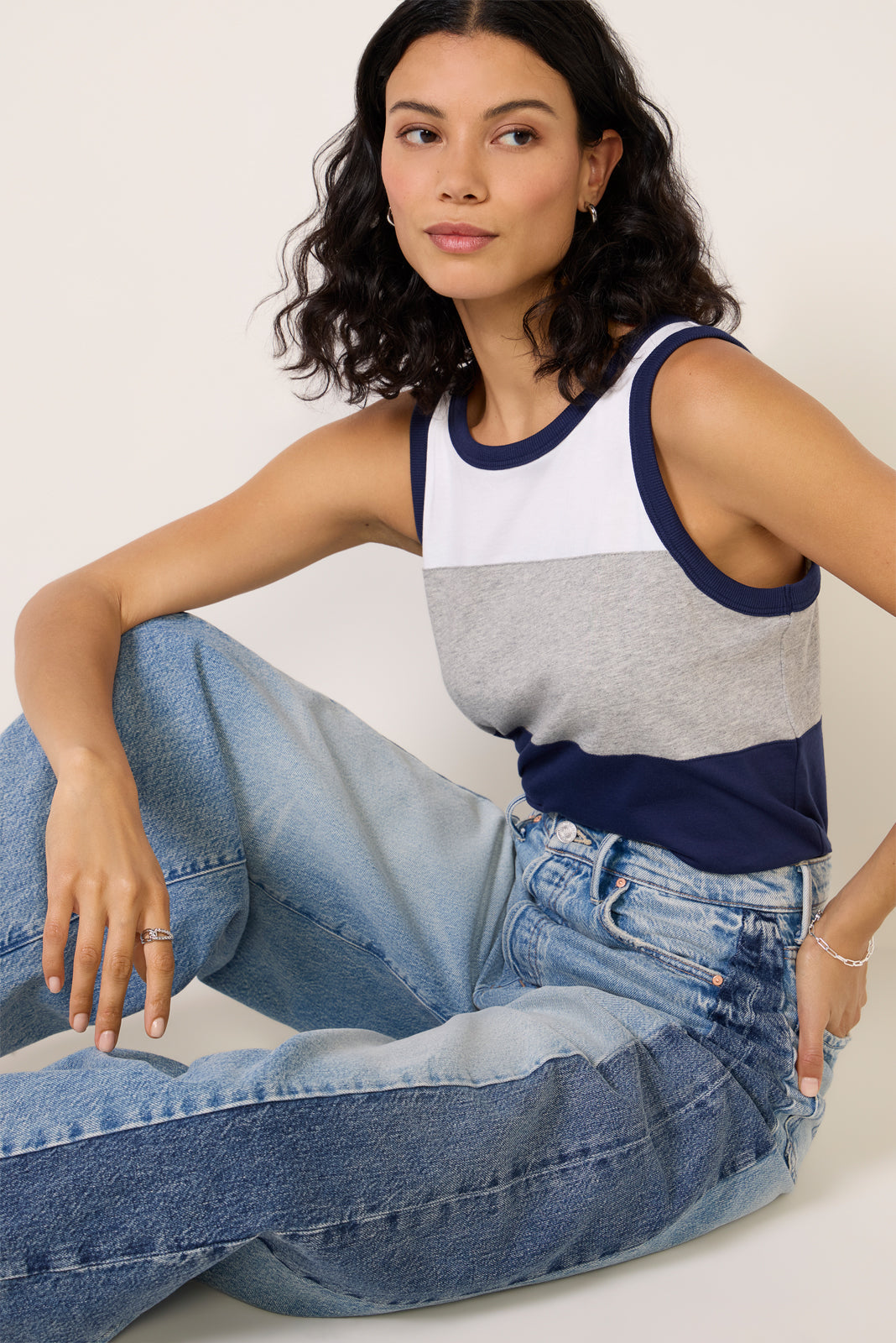 Cass Color Block Tank