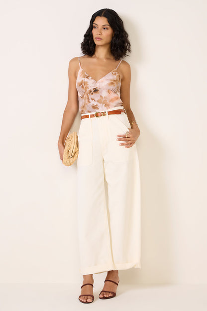 Brooks Printed Satin Cami