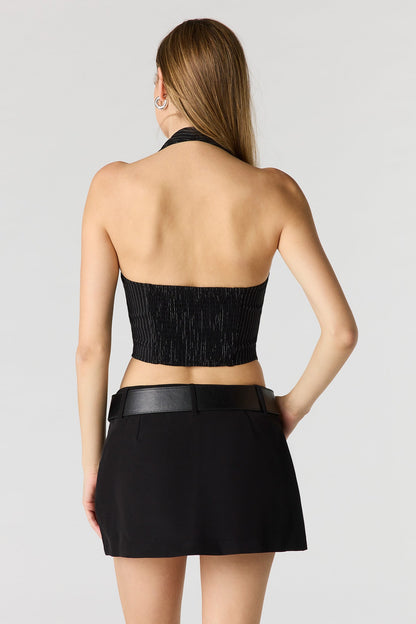 Belted Mini Skort