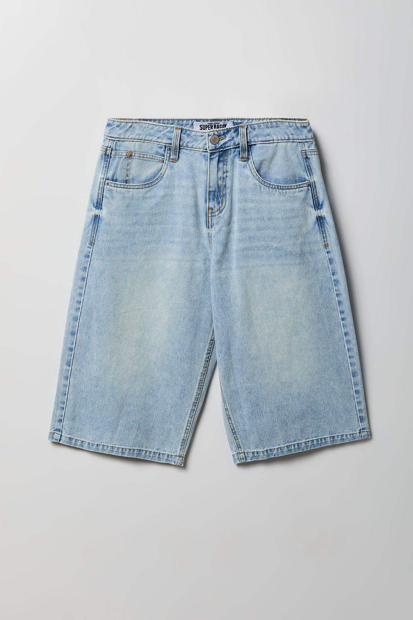Low Rise Super Baggy Light Jort 16"