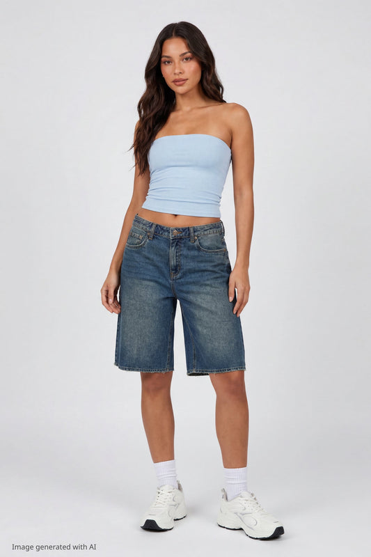 Low Rise Baggy Vintage Medium Jort 13"